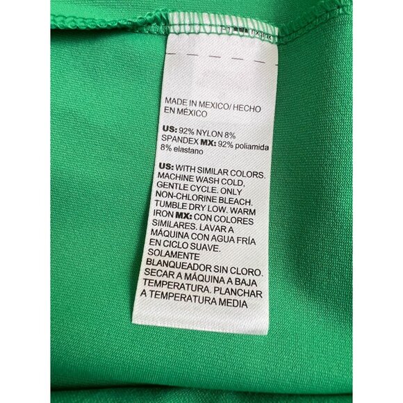 Chico's Microfiber Contemporary Tank Top Size 4 XL Grassy Green   NEW - Picture 3 of 5